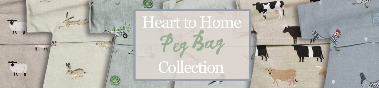Peg Bags lovingly hand selected by Heart to Home