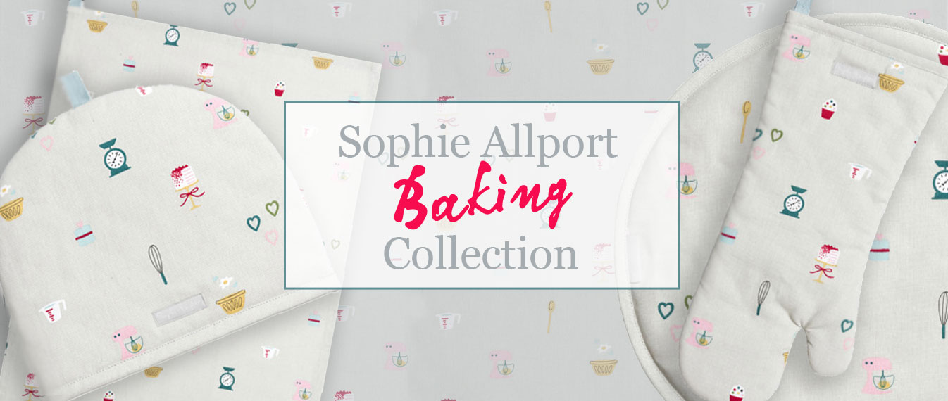 Baking linens collection by Sophie Allport