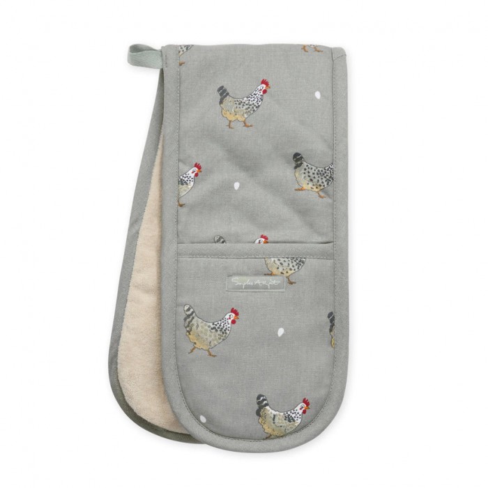 Chickens Double Oven Glove