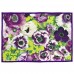 Bold Floral Design Quilted Placemats