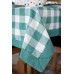 Green Check Tablecloth (140cm x 250cm)
