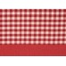Red Check Tablecloth (140cm x 250cm)