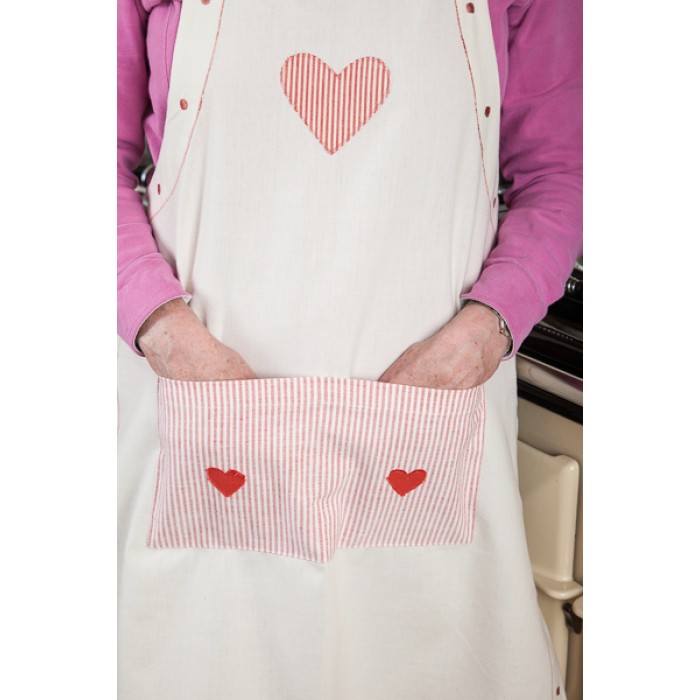 Susie Watson Heart Design Cooking Apron