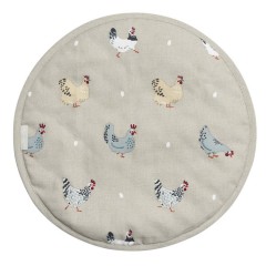 Chickens Lay a Little Egg Hen Hob Cover