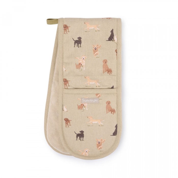 Labradors & Retrievers Double Oven Glove