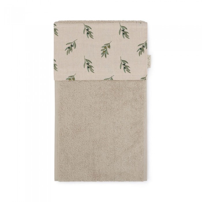 Olive Linen Roller Hand Towel