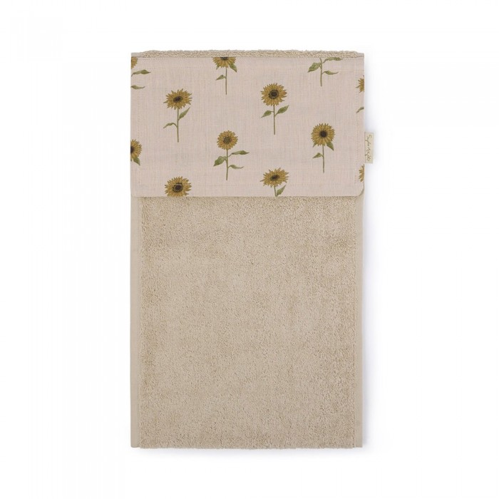 Sunflower Linen Roller Hand Towel