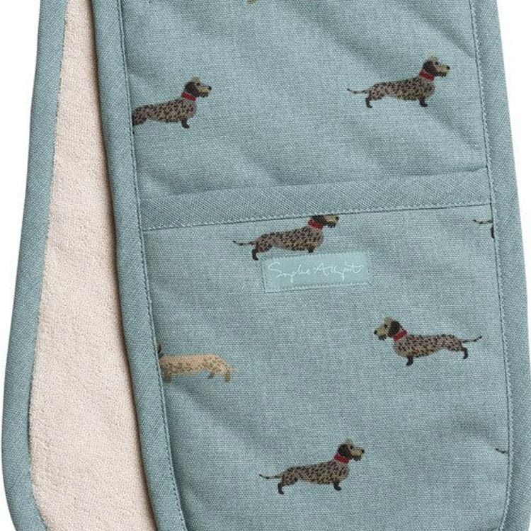 Sophie Allport Foxes Double Oven Glove 