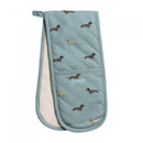 Dachshund Double Oven Gloves