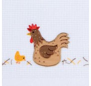 Chicken Tea Towel