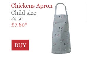 Sophie Allport Chickens Apron Child Size