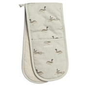 Hares oven gloves