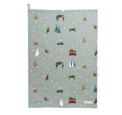 Home for Christmas Tea Towel from Sophie Allport
