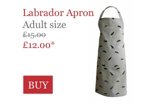 Sophie Allport Labrador Apron Adult Size