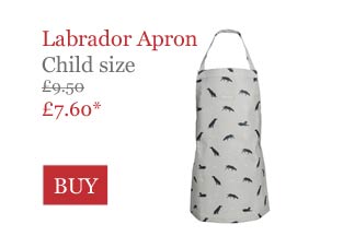 Sophie Allport Labrador Apron Child Size