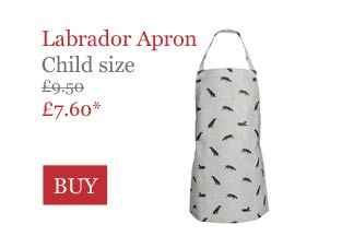 Sophie Allport Labrador Apron Child Size