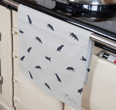 Labrador tea towel from Sophie Allport