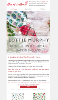 Heart to Home Lottie Murphy 2021 Mailout