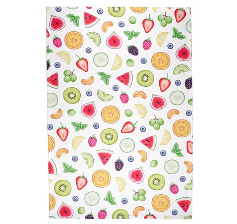 Lottie Murphy Fruits Tea Towel