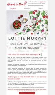 Heart to Home Lottie Murphy 2021 Mailout