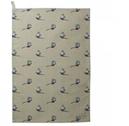 Pheasants Tea Towel