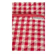 Red Gingham Oven Gloves