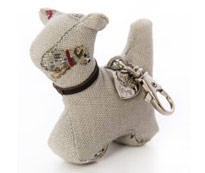 Terrier Keyring